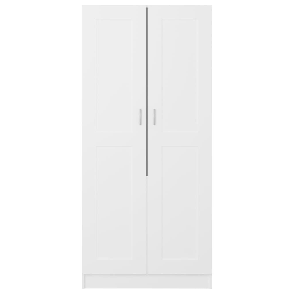 Garderoob, valge 82,5 x 51,5 x 180 cm, tehispuit