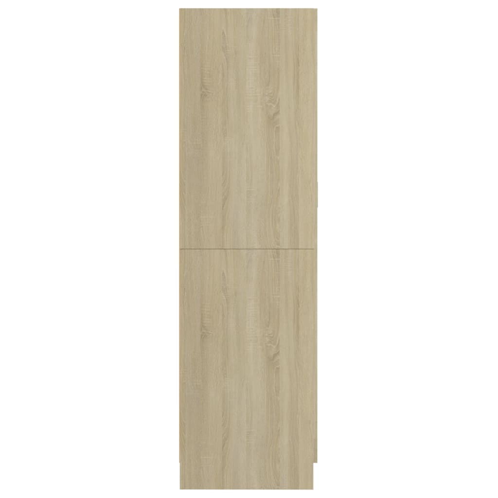 Garderoob Sonoma tamm 82,5x51,5x180 cm tehispuit
