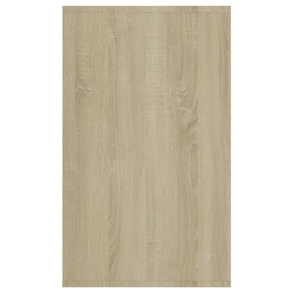 Puhvetkapp 3 sahtliga, Sonoma tamm, 120x41x75 cm puitlaastplaat