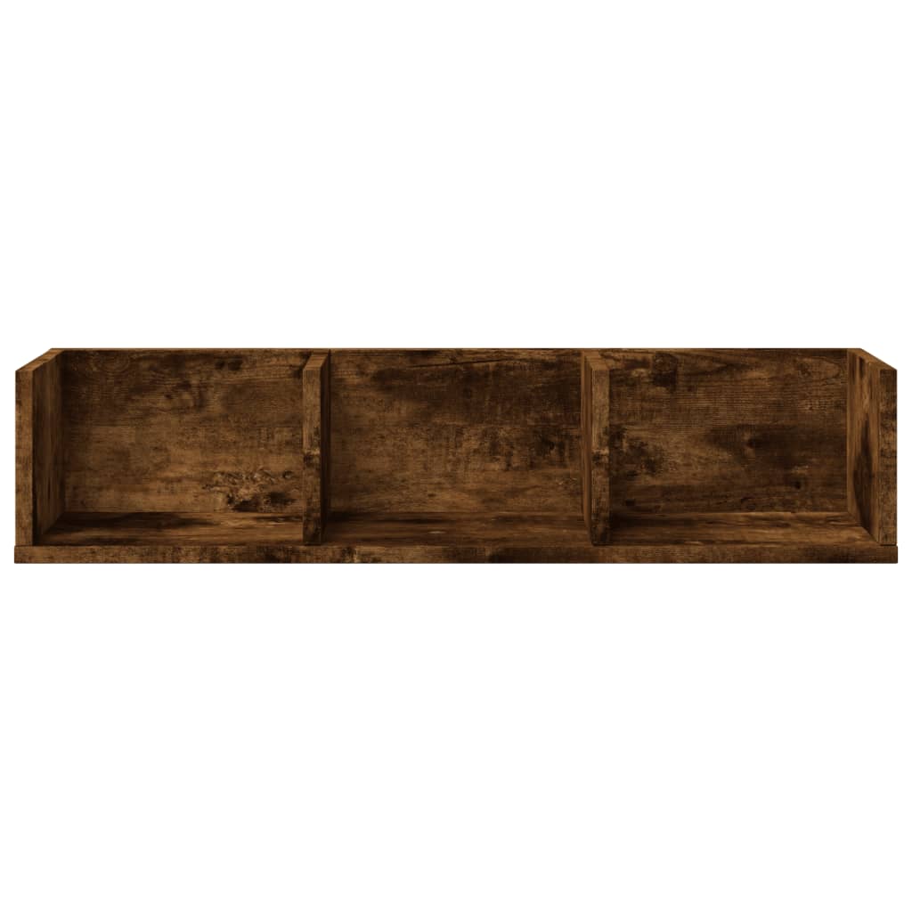Seinakapp, suitsutatud tamm, 75 x 18 x 16,5 cm, tehispuit