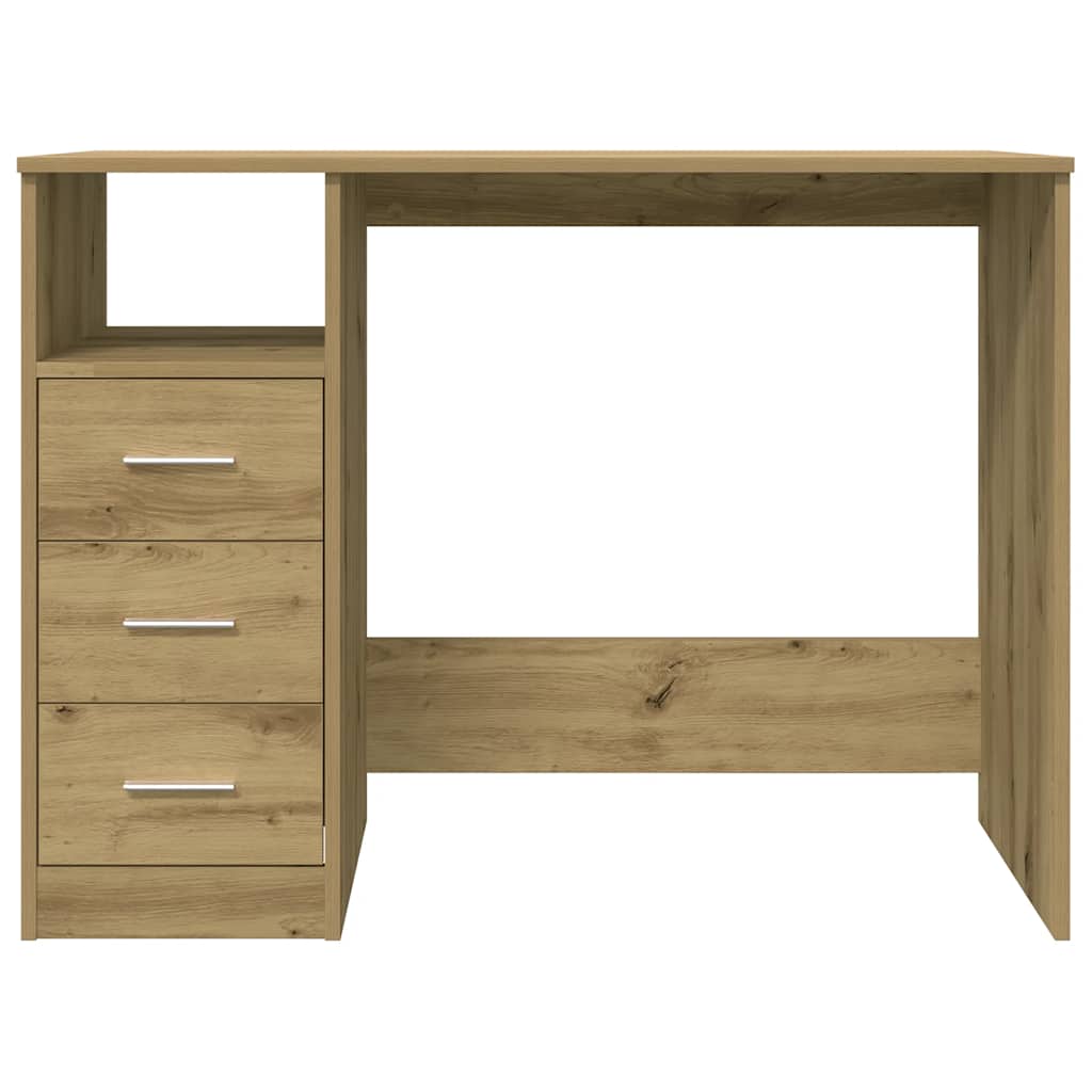 Kirjutuslaud Artisan Oak 102x76x50 cm Engineered Wood