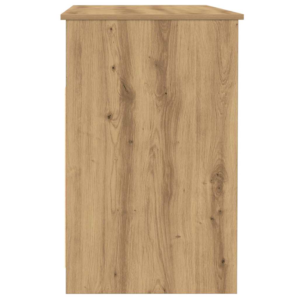 Kirjutuslaud Artisan Oak 102x76x50 cm Engineered Wood