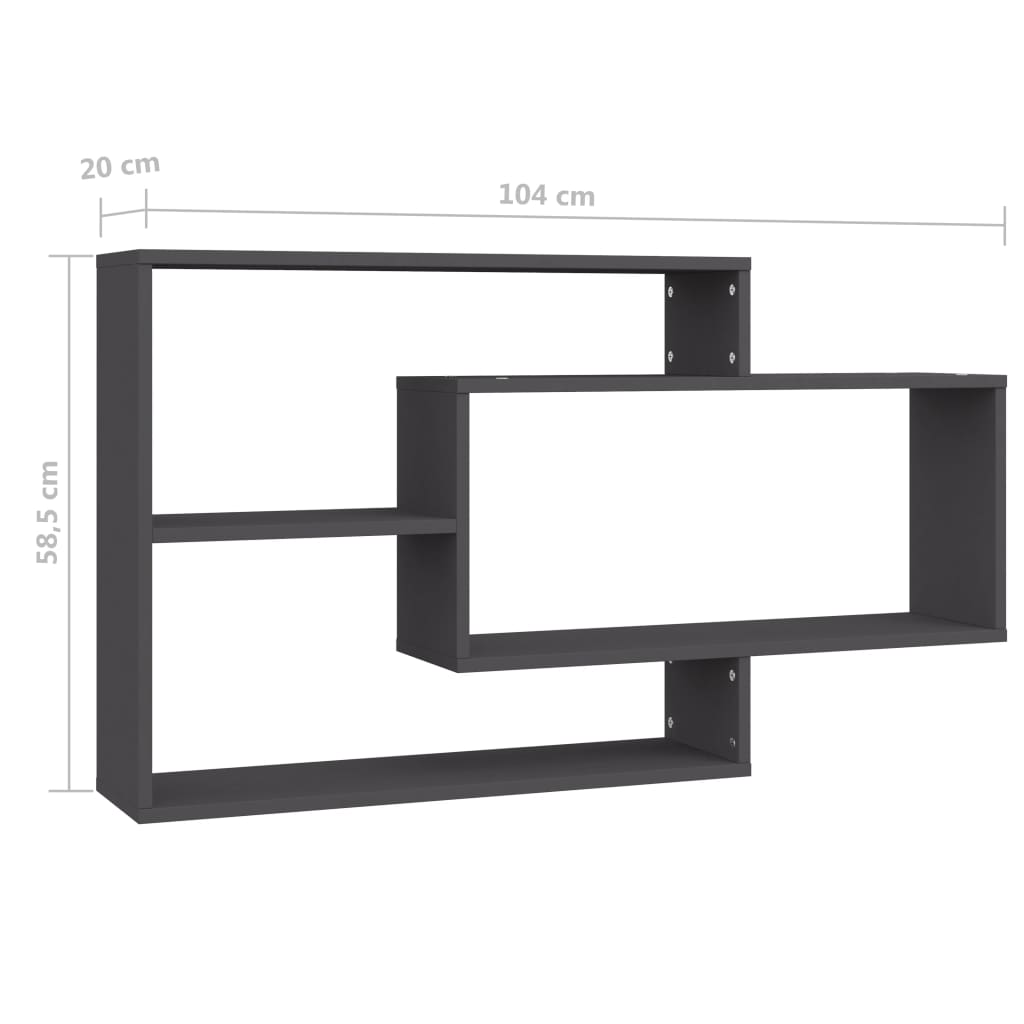 Seinariiulid hall 104x20x58,5 cm tehispuit