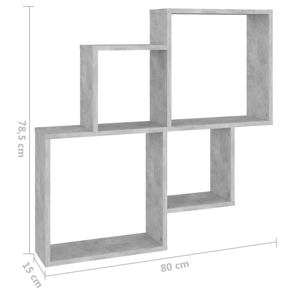 Seinariiul, betoonhall, 80 x 15 x 78,5 cm, puitlaastplaat