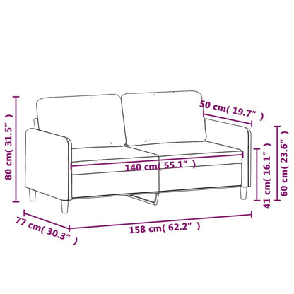 2-kohaline diivanvoodi, helehall, 140 cm, samet